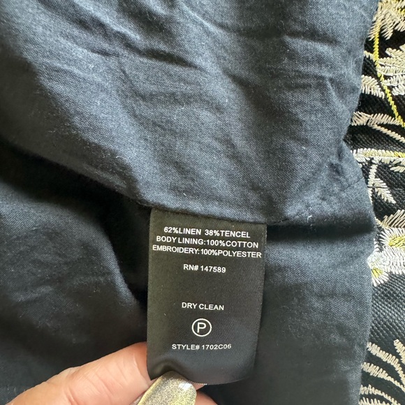 Robert Rodriguez Embroidered Floral Coat - Picture 6 of 8